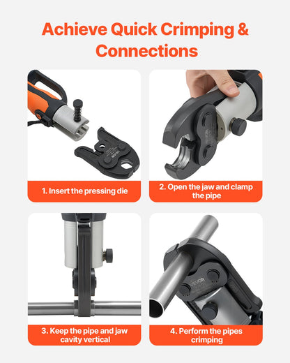 V28 Pressback, 28 mm pressback för V-formade rostfria rör, höghållfasta pressbackar i karburerat stål, kompatibel med standardpressverktyg