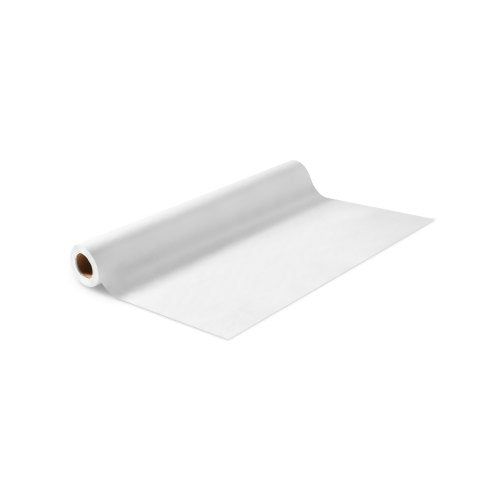 Undersökningsbordspapper, 21" x 225 fot släta barriärrullar (12 st), engångslakansöverdrag för sängbord, perfekt för spa, daghem, läkare, kiropraktorer, undersöknings- och massagebord, vit