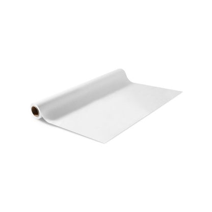 Undersökningsbordspapper, 21" x 125 ft Crepe Barrier Cover Rolls (12 st), Engångslakansöverdrag för sängbord, Perfekt för spa, daghem, läkare, kiropraktorer, undersöknings- och massagebord, Vit