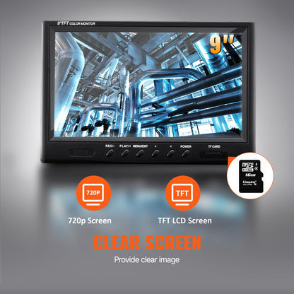 Avloppskamera Rörinspektionskamera 22,9 cm 720p Skärm Rörkamera 119,8 m