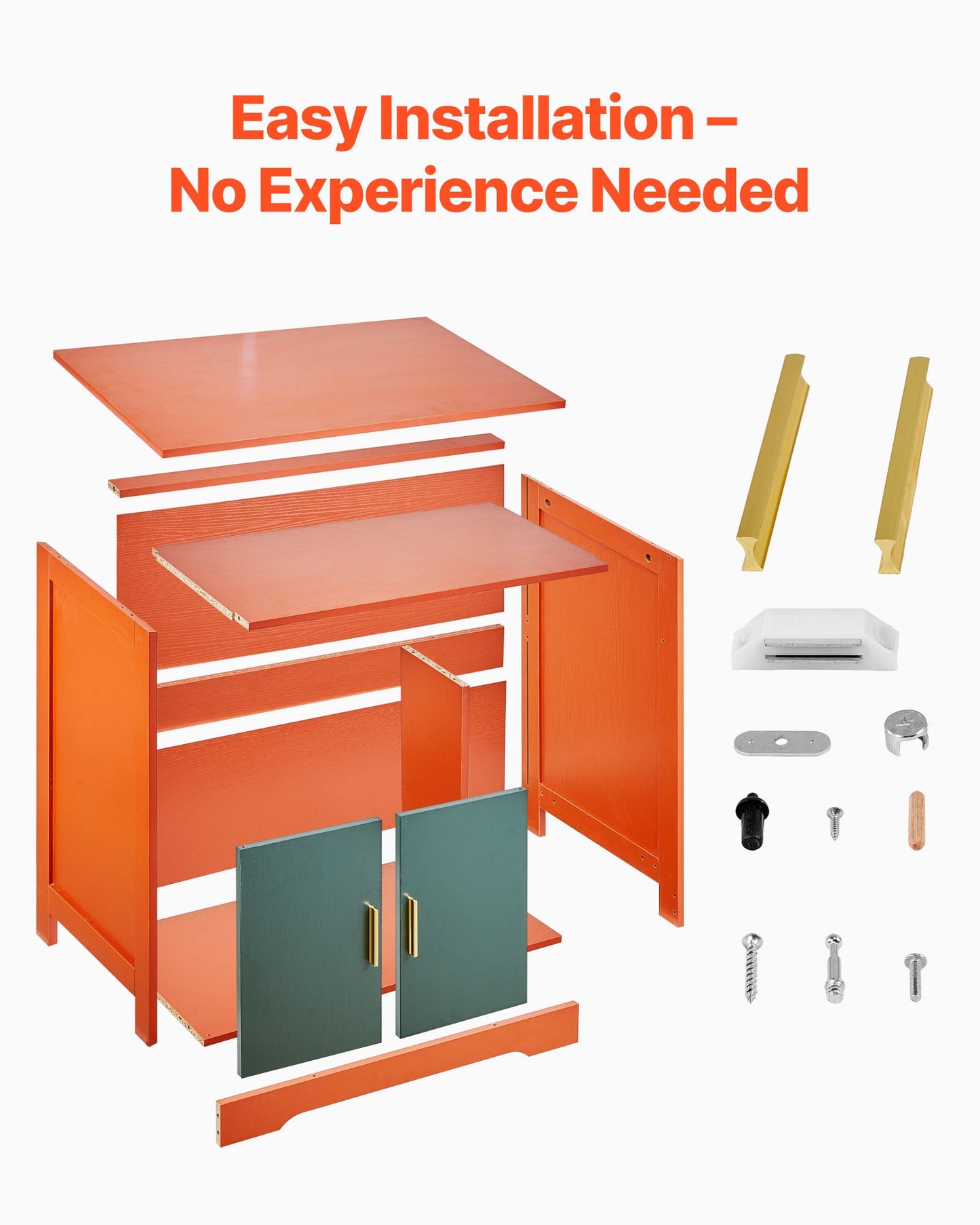 Kattlåda, 79,2 cm dold kattlåda med hylla och förvaring, modernt inomhusbadrum för katter, sidobord i trä för katthus, passar de flesta kattlådor, röd och grön