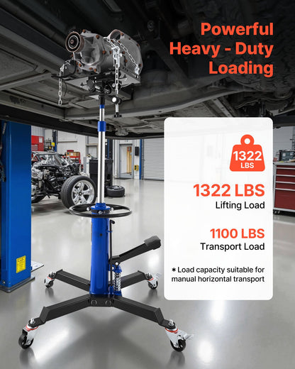 Hydraulisk domkraft, 0,6 ton lyftkapacitet, teleskopisk domkraft med fotpedal, dubbel teleskopisk transmission, 88–176 cm hög lyfthöjd, garage-/butikslyft