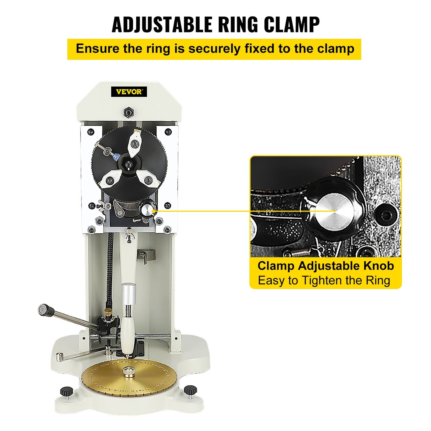 Inside Ring Engraver Double Sided Dial Ring Engraver Stamper 1.5mm-2.0mm Character Letter Block Ring Engraving Machine for Rings Inner Engraving