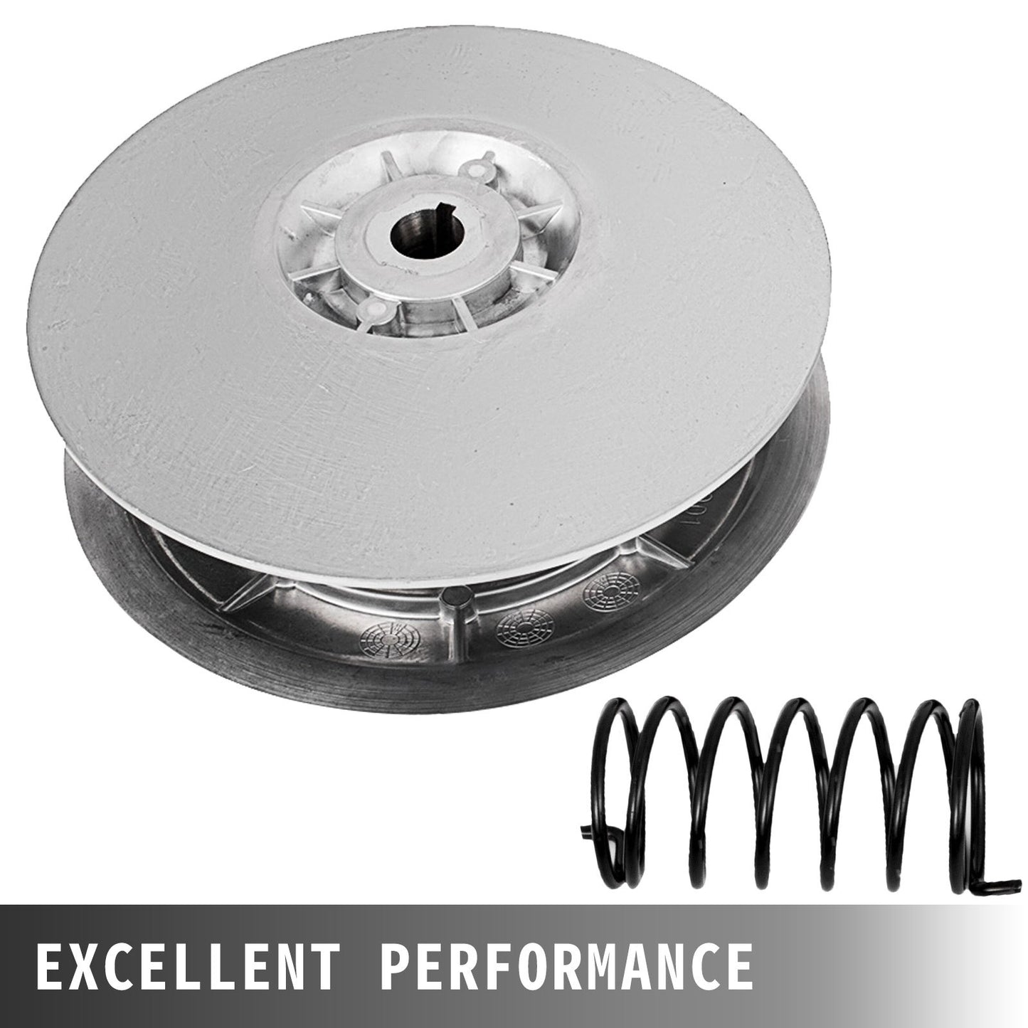 Bakre kopplingssats för Yamaha bensindriven golfbil G2-G22 1985+ Sekundärkopplingssats med rem JN6-G6201-03 JN6-G6201-04, Silver