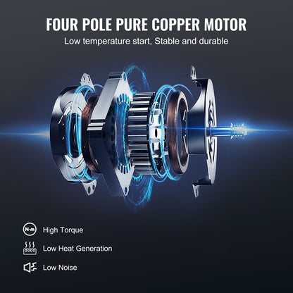 1/4 hk HVAC-vakuumpump och mätarsats 4 CFM grenrörsmätarsats med slang