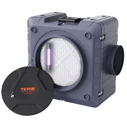 Air Purifier with 3 Stage Stackable Negative Air Machine with 800 CFM
