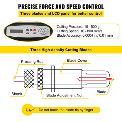 Vinylskärare 53 tums vinylskärmaskin med golvstativ vinylplotter