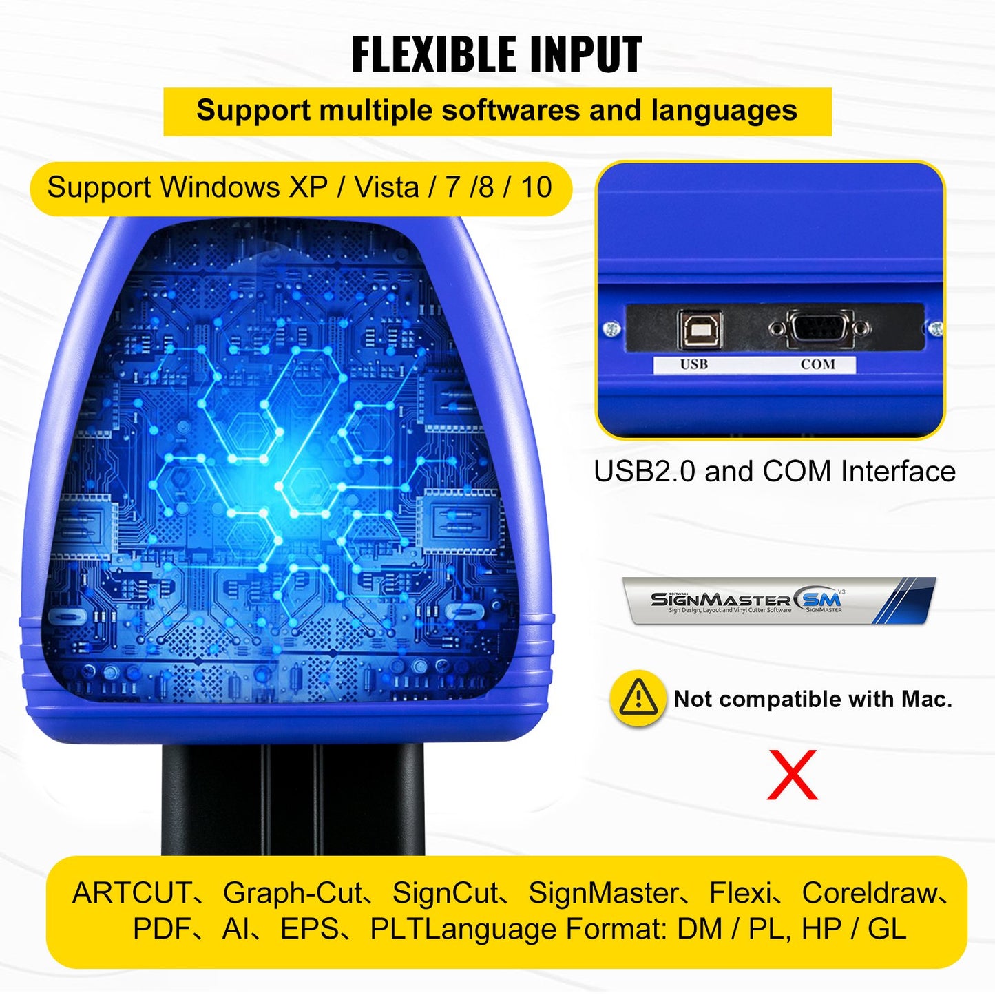 Vinylskärare 870 mm vinylskärmaskin Maximal pappersmatning 34-tums vinylplotter Skärmaskin med robust golvstativ Justerbar kraft och hastighet för skylttillverkning Vinylplotter