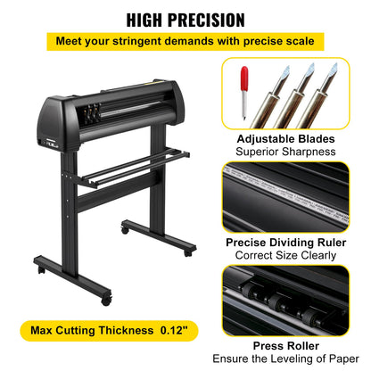 870 mm vinylskärmaskin Vinylplotter SignCut-programvara för Windows