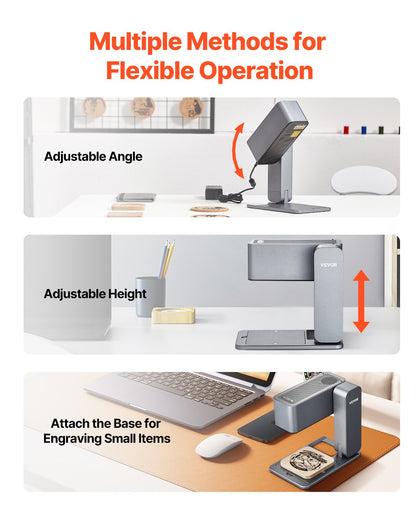 Bärbar lasergravör, 600 mm/s hög hastighet, 5W handhållen gravyrmaskin, gör-det-själv-lasergravör och skärare, grundset, för mental, enkel blå laser för trä, läder, akryl, fiber, smycken, glas