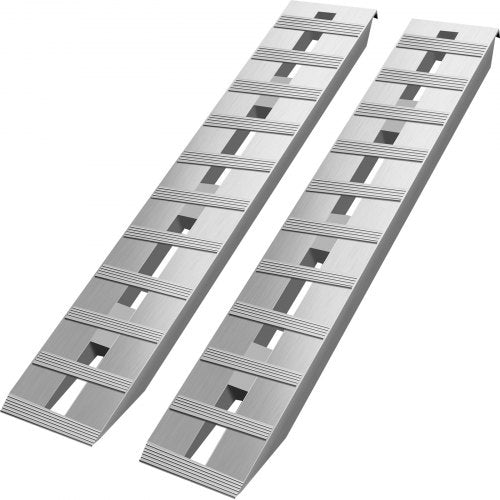 152,4 x 30,5 cm aluminiumramper 2721,6 kg totalt Beavertail krokända 1 par 2 ramper