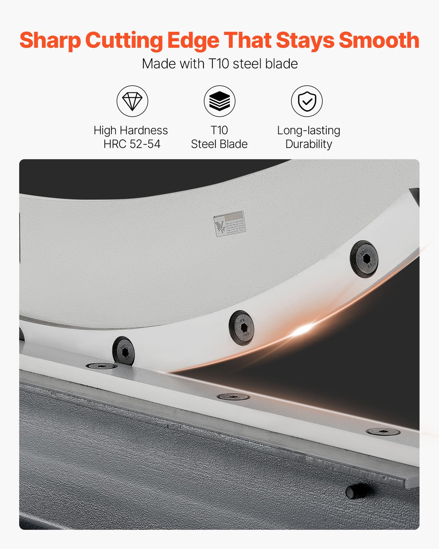 Giljotinsax, 500 mm bäddbredd bänkskärare, manuell handplåtsax för metallplåtbearbetning, med Q235-material, hög precision, stativ, för kretskort, aluminium, stål, koppar, plast