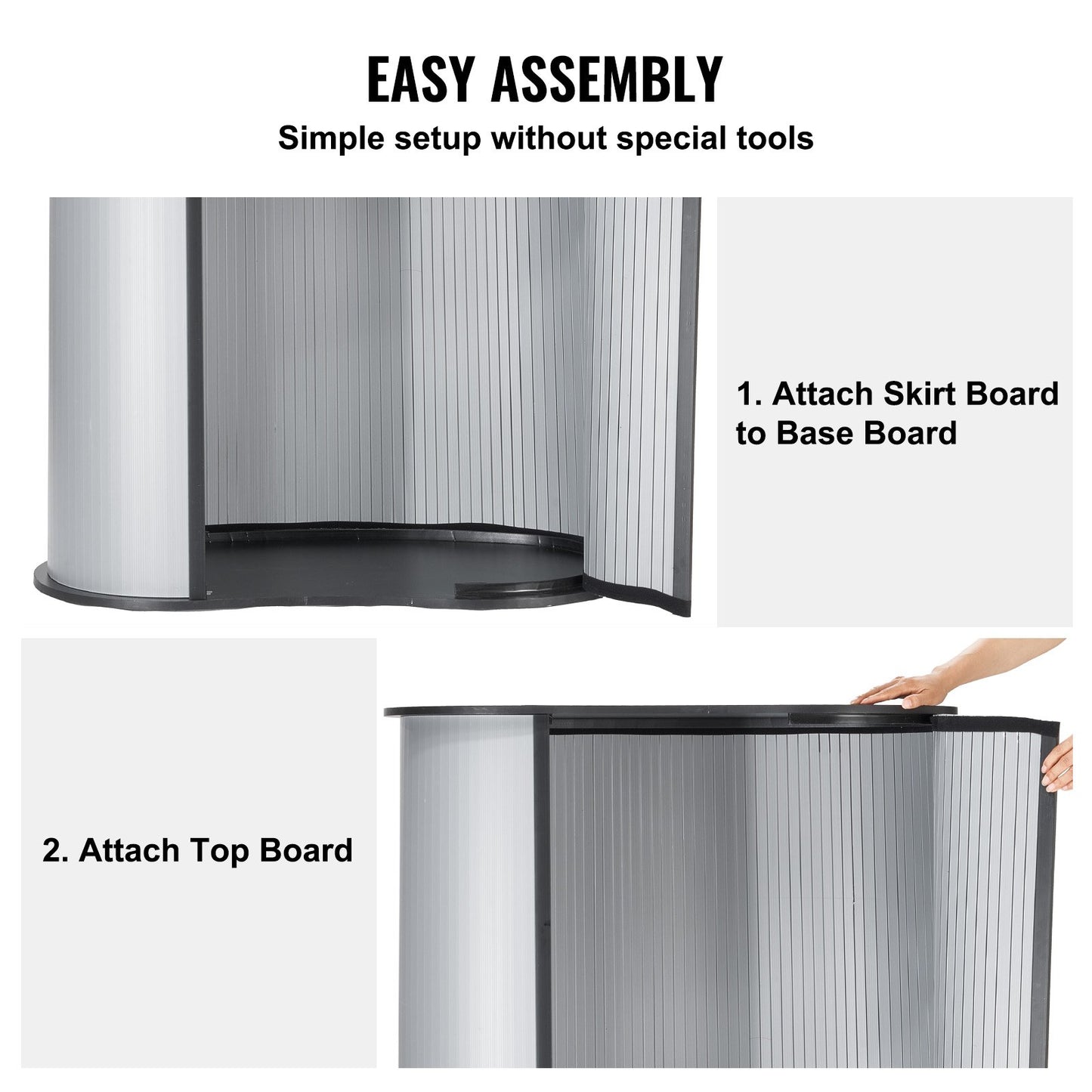 Bärbart mässbord, 90 × 49 × 94 cm, displaydisk för utställning, monter med vägg, hopfällbart barbord för reklam, popup-podium med bärväska