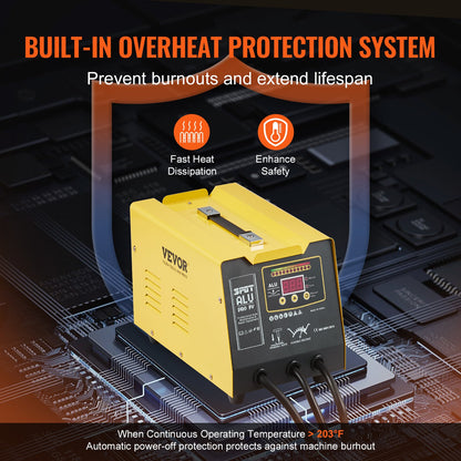 Punktsvets och bucklavtagare, 300W stiftsvets och bucklareparationssats med värmepistol, automatiskt/manuellt svetsläge, punktsvetsningsmaskin för bilkarosseri och bucklareparation för reparation av aluminiumkarosser