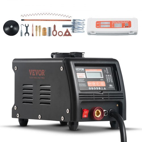 Punktsvetsnings- och bucklucka, 3KW punktsvetsnings- och bucklucka med automatisk/manuell svetsning och 9 mångsidiga lägen, punktsvetsnings- och bucklucka för bil- och lastbilsreparation