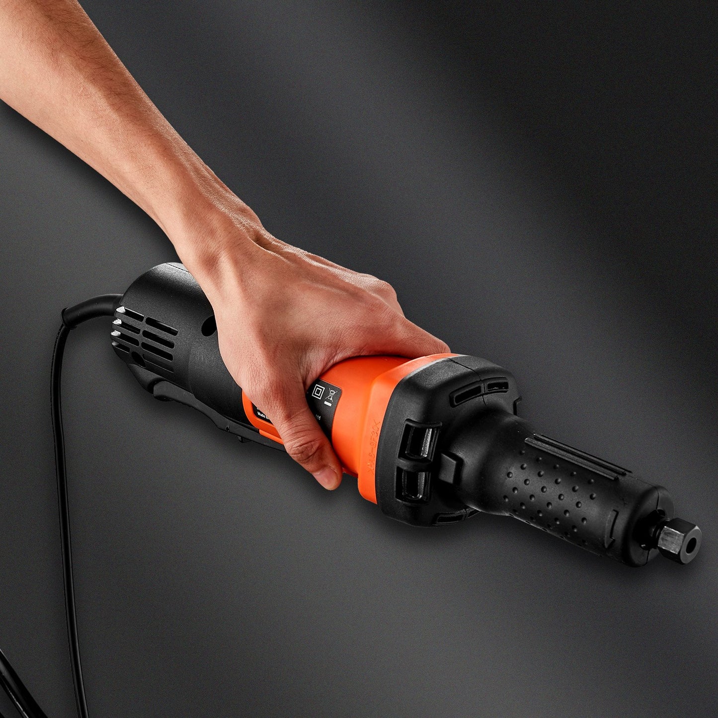 Justerbar slipmaskin 6,4 mm Kraftig rak precisionsslipmaskin 30000 varv/min 6 variabel hastighet
