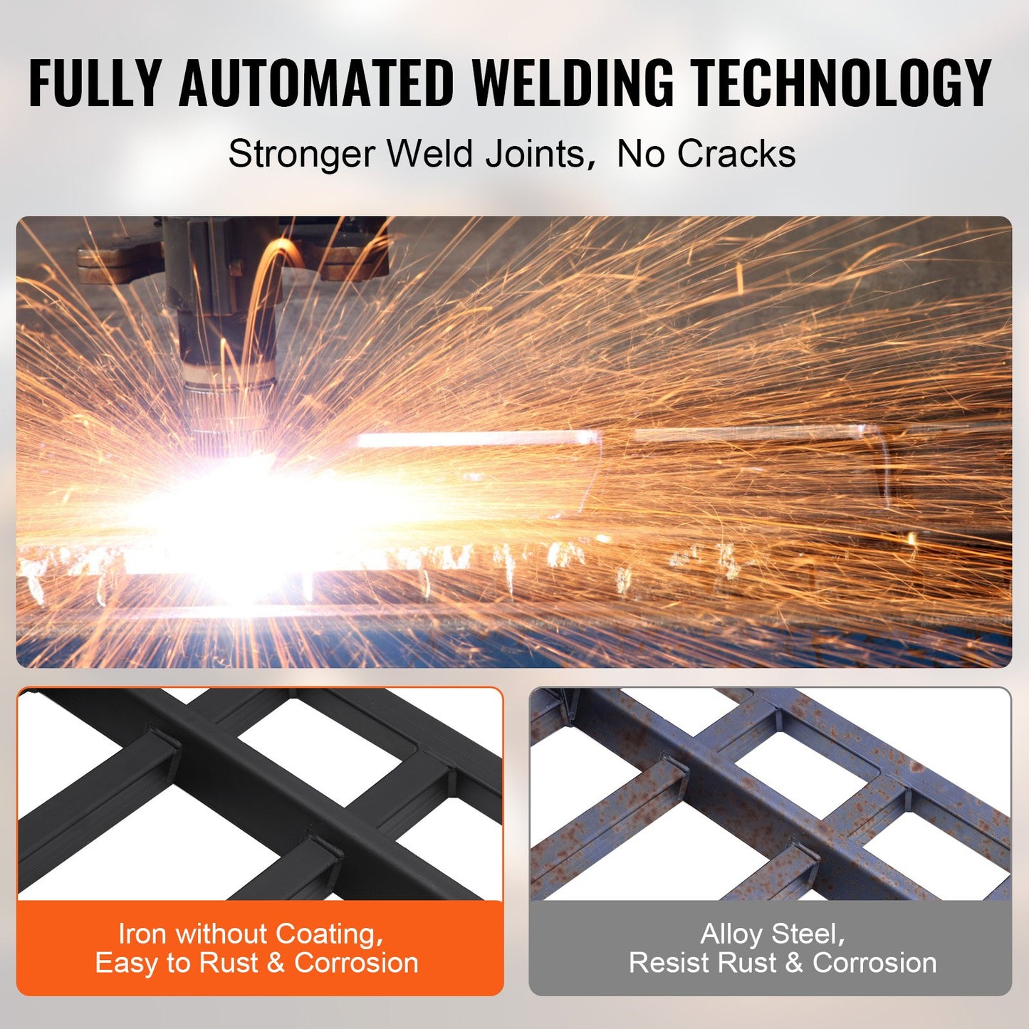 Kläm fast skräpgafflar på 48-tums skopa, kapacitet 2600 lbs Kraftigt kläm fast pallgafflar för skopor, passar för lastskopa, ministyrd traktor för att städa upp nedfallna grenar, skräp eller trädgårdsavfall