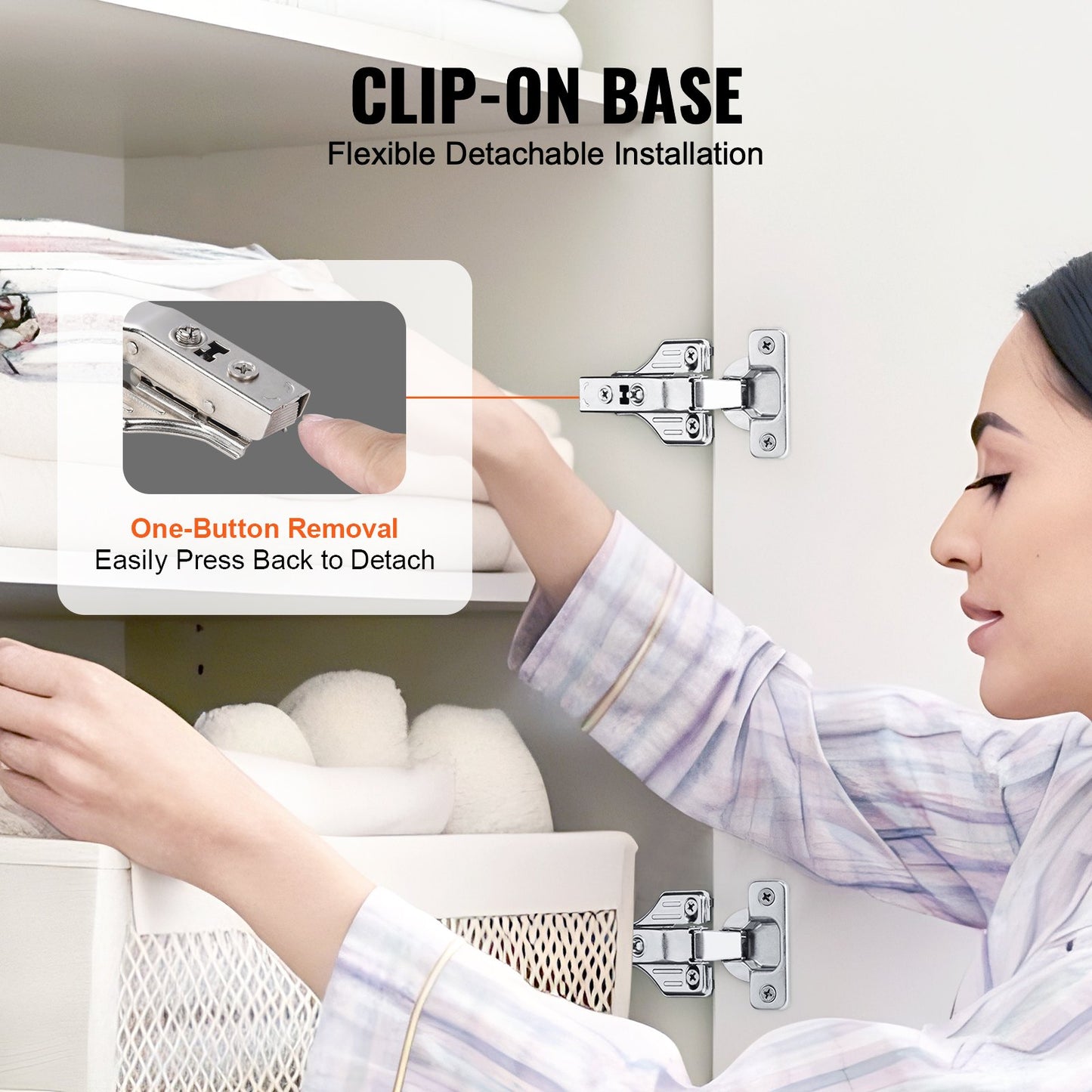 Skåpgångjärn, 40-pack köksskåpsdörrgångjärn med heltäckande överlägg, 100 graders vinkelöppning, mjukstängning, dolda skåpgångjärn för inramade och ramlösa skåp, med monteringsskruvar