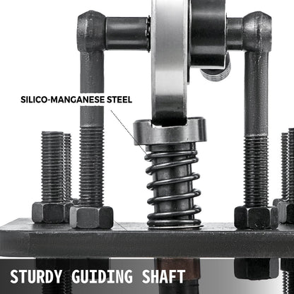 Läderskärmaskin 180x120mm Manuell stansmaskin Kraftig läderpräglingsmaskin Handpress Formgjutning Läderstansning Läderskärmaskin för olika material