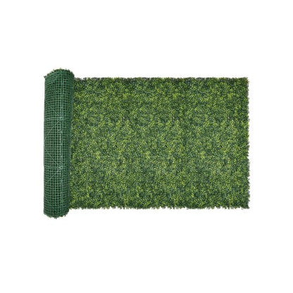 Konstgräsväggpaneler, 40 x 120 tum, Milan Grass Greenery Buxbompanel för inomhus- och utomhusgröndekor och murgröna, avskild bakgrund, häckskärm för trädgård
