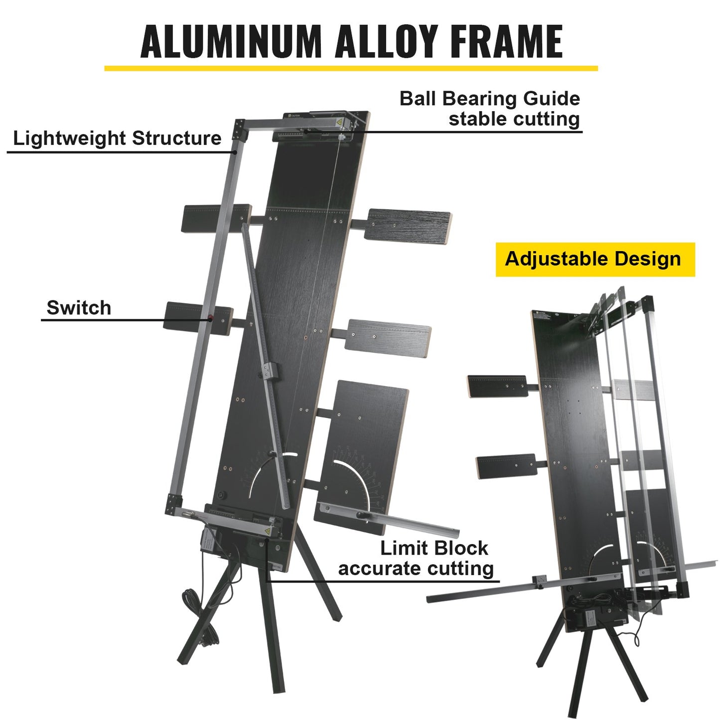 Frigolitskärmaskin 42 cm max. skärtjocklek Skumskärare 115 cm max. längd Varmtrådsskumskärare 0-90° frigolitskärare Sex värmetrådar med stativ Sidoplatta för skärning av skum Pearl Cott