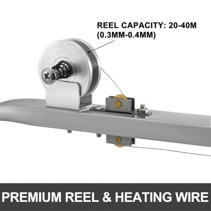 Skumskärmaskin Varmtrådsskumskärare Skalad arbetsbänk Frigolitskärare Justerbar vinkel för skumsvamp KT-skiva Skumsnideri Modellering…