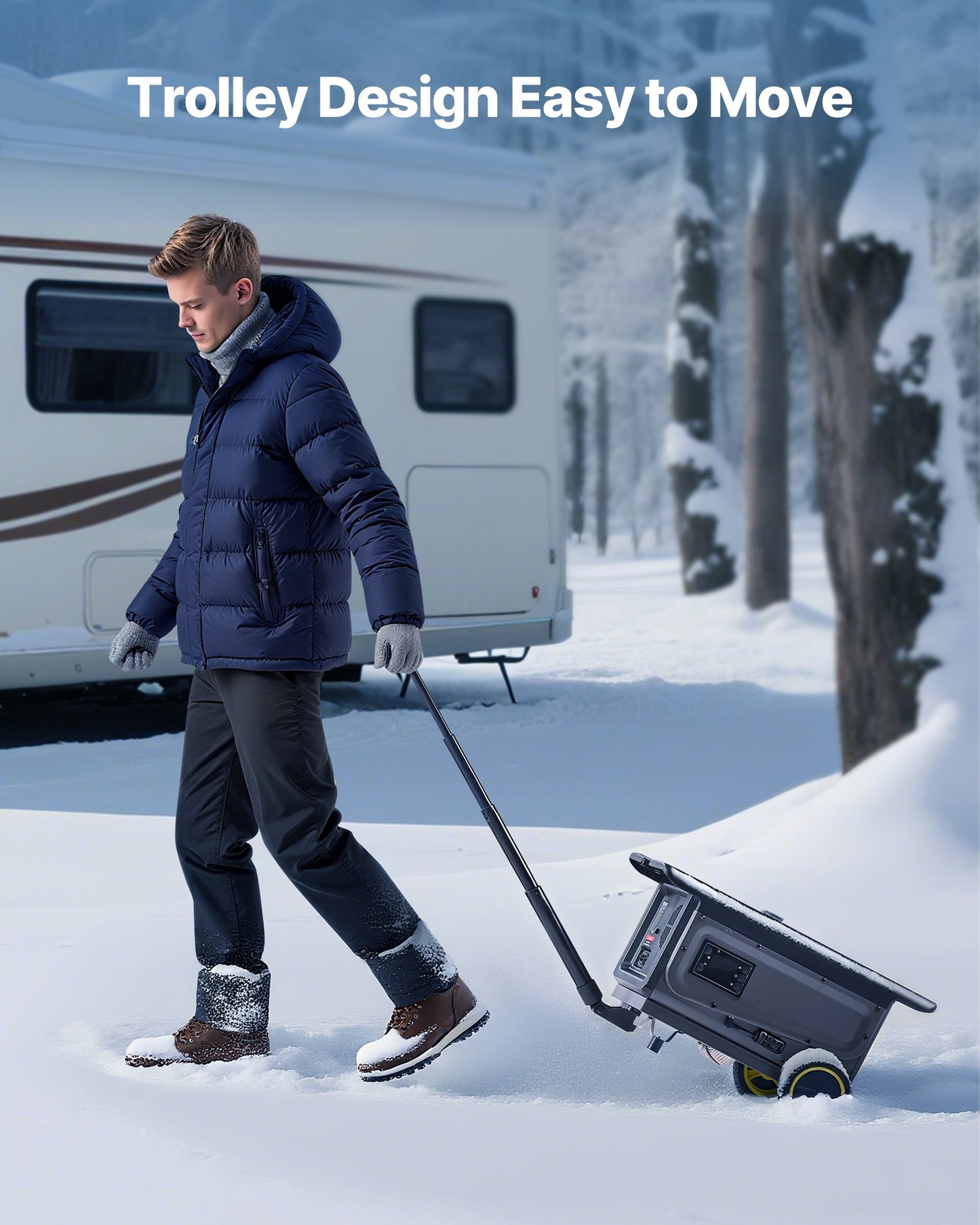Dieselvärmare, 8KW, DC 12V/24V, allt-i-ett bärbar dieselluftvärmare med Bluetooth-appkontroll, fjärrkontroll och LCD-skärm, vagnsdesign, 5 liters bränsletank för lastbilar, skåpbilar, husbilar, husbilar