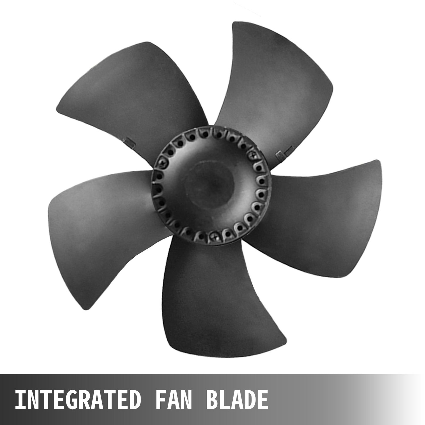 Industriell ventilation Frånluftsfläkt kommersiell metall axial frånluft 250 mm/10 tum luftavdragare (250 mm/10 tum)