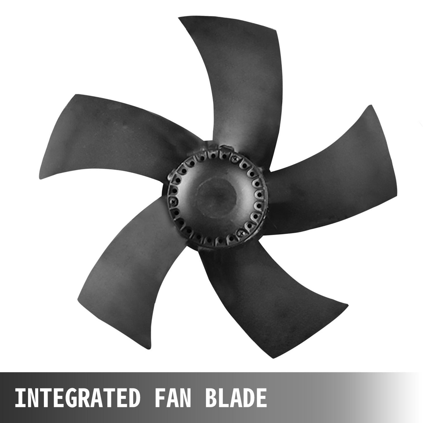 12-tums industriell ventilationsfläkt kommersiell luftblåsare metall axial avgas 300 mm luftavdragare (300 mm/12 tum)