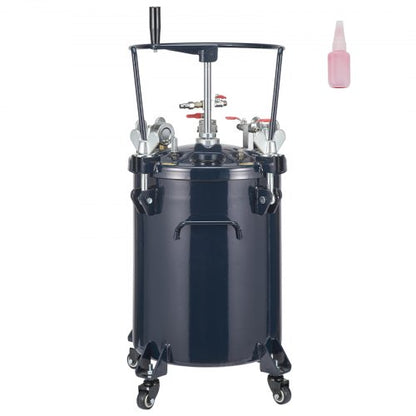 Tryckbehållare för sprayfärg, 30L/8gal luftfärgsbehållare med manuell omrörare, läckagereparationstätningsmedel för industri, heminredning, arkitektur, konstruktion, fordonsmålning, max 70PSI