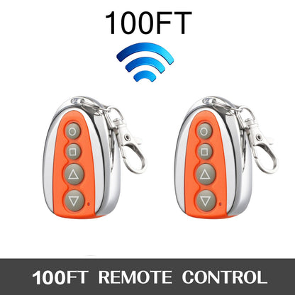 Automatisk grindöppnare 600 kg/1300 lb, med infraröd säkerhetsfotocellsensor med 2 fjärrkontroller Skjutgrindsöppnarens rörelsehastighet 1188,7 cm per minut