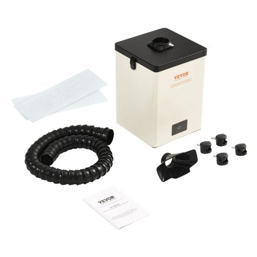 150W lödrökssug med 3-stegsfilter, 332 m³/h luftflöde