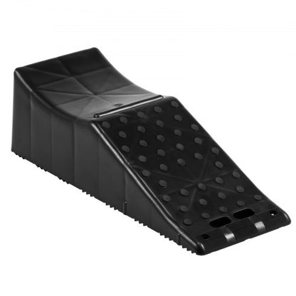 Car Ramp, 1 Piece Low Profile Car Service Ramp, 9071.8 kg Loading Capacity, 14 cm Lift Height Car Ramp, Heavy Duty Tire Ramp for Oil Changes Car Lift and Vehicle Maintenance