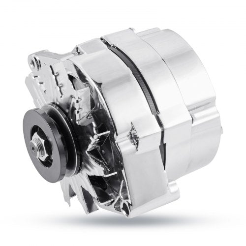 Car Alternator 7127-SE105C, Fit for 1 Wire Self Exciting Street Rod GM 305 350 BBC SBC, 1973-1974 Apollo 4.1L, 1982 Century 2.5L, Automotive Replacement Alternator 1-2400-11DR-2, 7127-SECN-100A