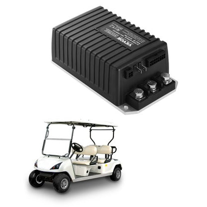 Golfbilshastighetsregulator, 48 volt och 250 ampere, DC-motorstyrenhetsersättning för EZGO TXT golfbilar, IP65-klassat skydd, aluminiumlegering och ABS-hölje, kompatibel med 1206HB-5201-modellerna