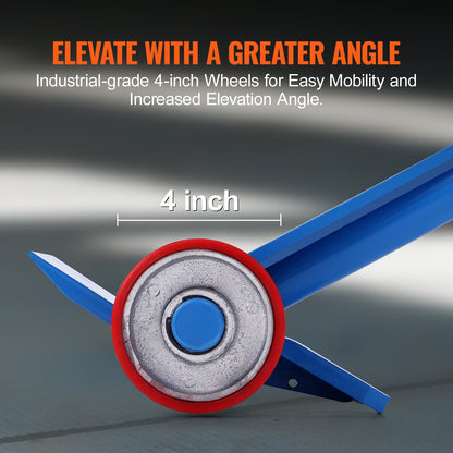 Pallbrytare, 60-tums handtag, 3600 kg viktkapacitet, Q235 kolstål, kraftig däckbrytare, rivningsverktyg för träpallar, brytare, brytstångsavdragare för effektiv och enkel borttagning av brädor