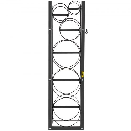 Kylmedelstankra med 3x30lb och andra 3 utrymmesbesparande, Cylindertankställ 46x13x4-tum, Kylmedelstankrar Gasflaskställ och hållare, för gas-syre-kvävelagring