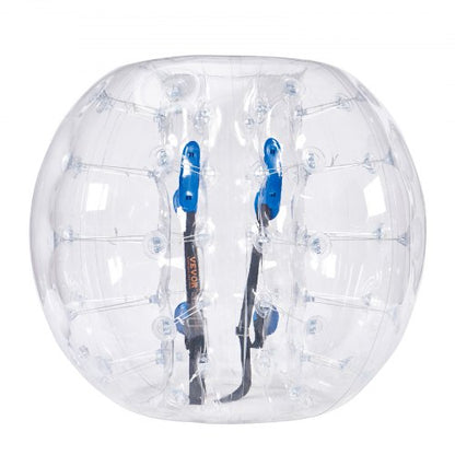 Uppblåsbar Bumper Ball 1-pack, 4FT/1.2M Body Sumo Zorb-bollar för tonåringar och vuxna, 0.8mm tjocka PVC-mänskliga hamsterbubbelbollar för utomhuslek, Bumper Bopper-leksaker för trädgård, gård, park