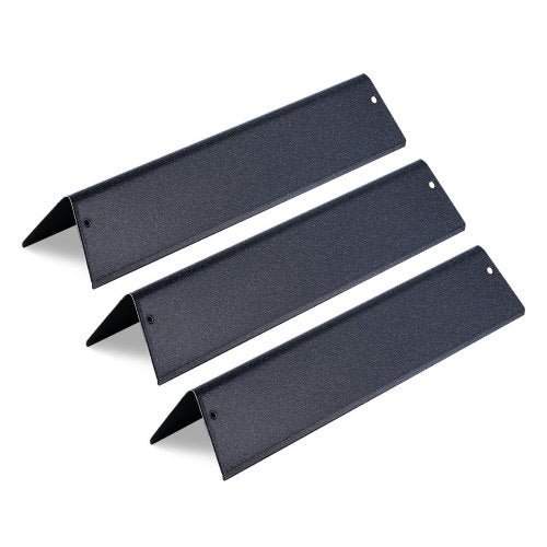 Flavorizer Bars, 39cm Grill Replacement Part, for Weber Spirit I & II 200 Series Grills, Including Spirit ll E-210, ll E-220, ll S-210, E-210, S-210, Porcelain-enameled Steel Heat Plate, 3 Pack