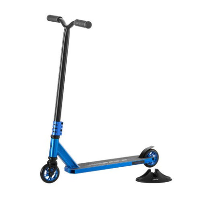 Trickscooter, kompletta professionella trickscooter för barn i åldrarna 9-11 år, tonåringar, vuxna, pojkar och flickor, freestyle street rider för mellannivåer och nybörjare, dubbelt lager lättviktigt aluminiumdäck