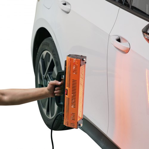 Infraröd härdningslampa, 1000W högeffekt, handhållen bilvärmelampa för härdning, 2,48 kvm bakyta, sprayvärmare för bakning, färgtork för reparation på plats, motortorkning
