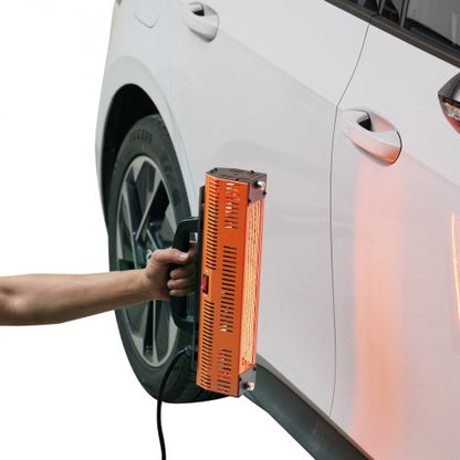 Infraröd härdningslampa, 1000W högeffekt, handhållen bilvärmelampa för härdning, 2,48 kvm bakyta, sprayvärmare för bakning, färgtork för reparation på plats, motortorkning