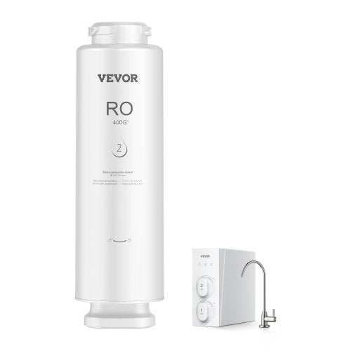 Reverse Osmosis System, 400 GPD 9-stage Reverse Osmosis Water Filter Replacement, RO Filter Cartridge for 24 Months, Reduces Lead, Chlorine, Rust, Compatible with SS-002 Under Sink Water Filter