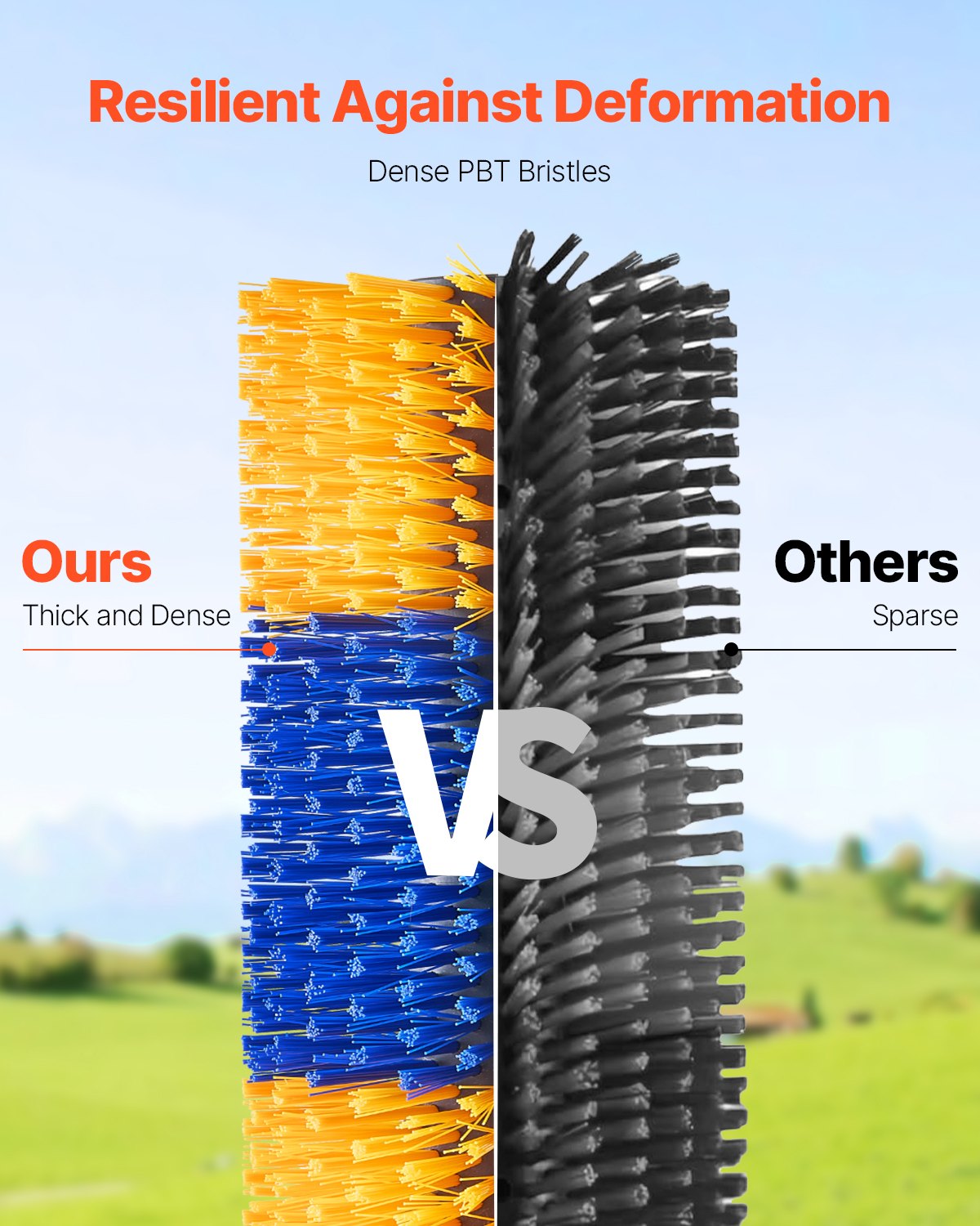 Klösborste för boskap, hästborste med 2 skruvar, 20 x 7,5 tum klösbräda för ko, för lindring av ryggklåda och rengöring, pälsvård och klösborste för häst, gris och nötkreatur
