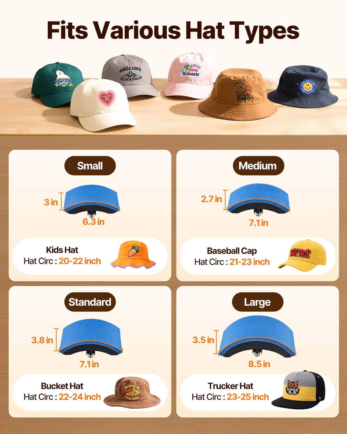 Hattvärmepress, 4-i-1-värmepressmaskin för kepsar, 15,24 x 7,6 cm clamshell-sublimeringsöverföring, LCD digital timer och temperaturkontroll med 4 st böjda värmeelement (15,24 x 7,6/17x6,86/17x6,86/20,57x8,89 cm)