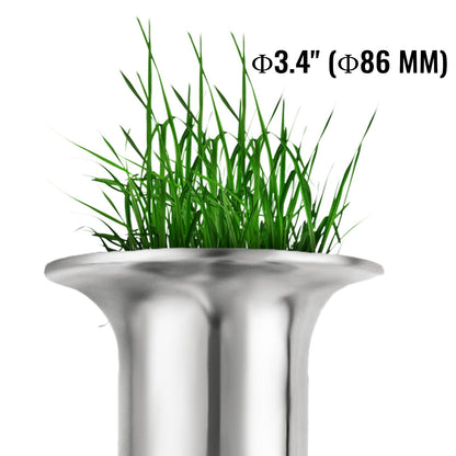 Manual Wheatgrass Juicer Extractor Portable Manual Juicer Extractor with 3 Sieves Stainless Steel Wheatgrass Extractor Squeezer Machine for Vegetables Fruits Wheatgrass
