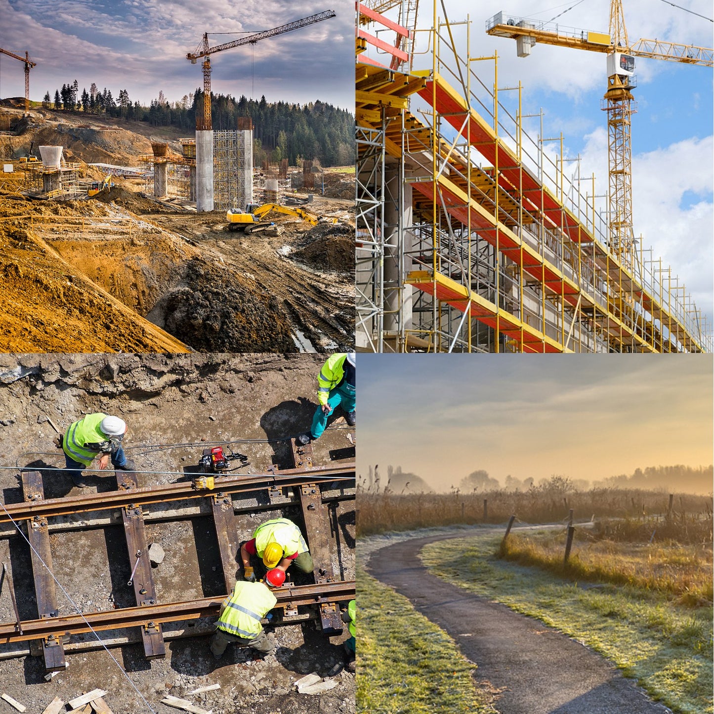 1,65 m aluminiumstativ + 5 m 5-sektions dumpy-lasernivåstav för roterande lasernivå