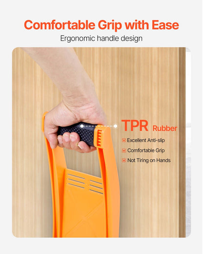 Gipsbärare, 2-pack plywoodbärare med handtag, ABS-plastpanelbärare med 79,8 kg lastbärande, lyft- och bärpanelflyttare för plywood, gips, spånskiva, härdat glas