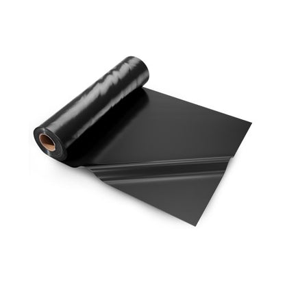 10 Mil Plastic Sheeting Heavy Duty 5' x 100', Thick Plastic Sheeting Roll, Plastic Drop Cloth Painters Tarp, Polyethylene Covering for Crawl Space Vapor Barrier, Multi-Purpose, Black