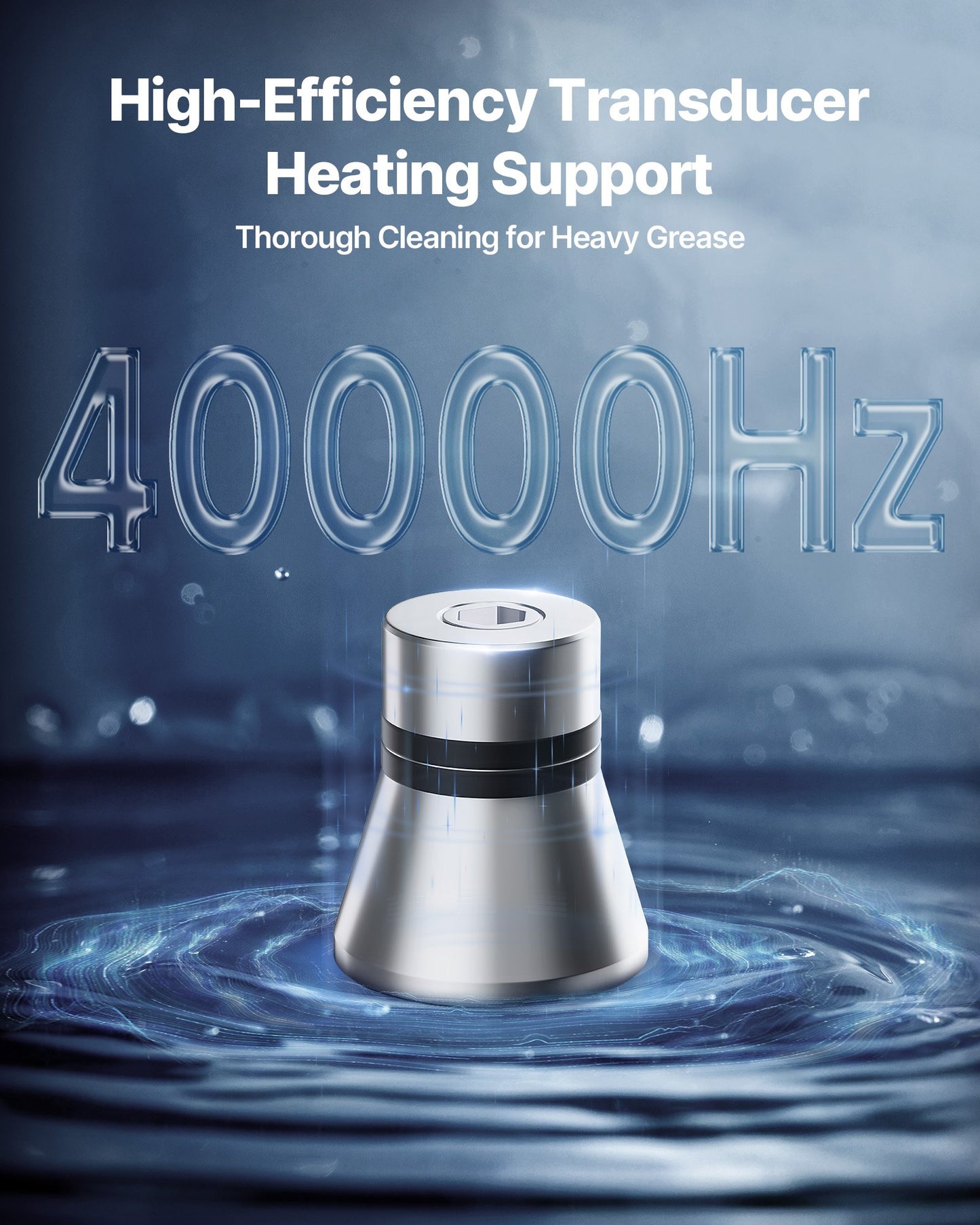 30L Ultrasonic Cleaner, Professional Ultrasonic Cleaner Machine with Knob Control, Stainless Steel Cleaning Machine with Basket and Cleaning Ball, for Watches, Razors, Jewelry, Coins and More